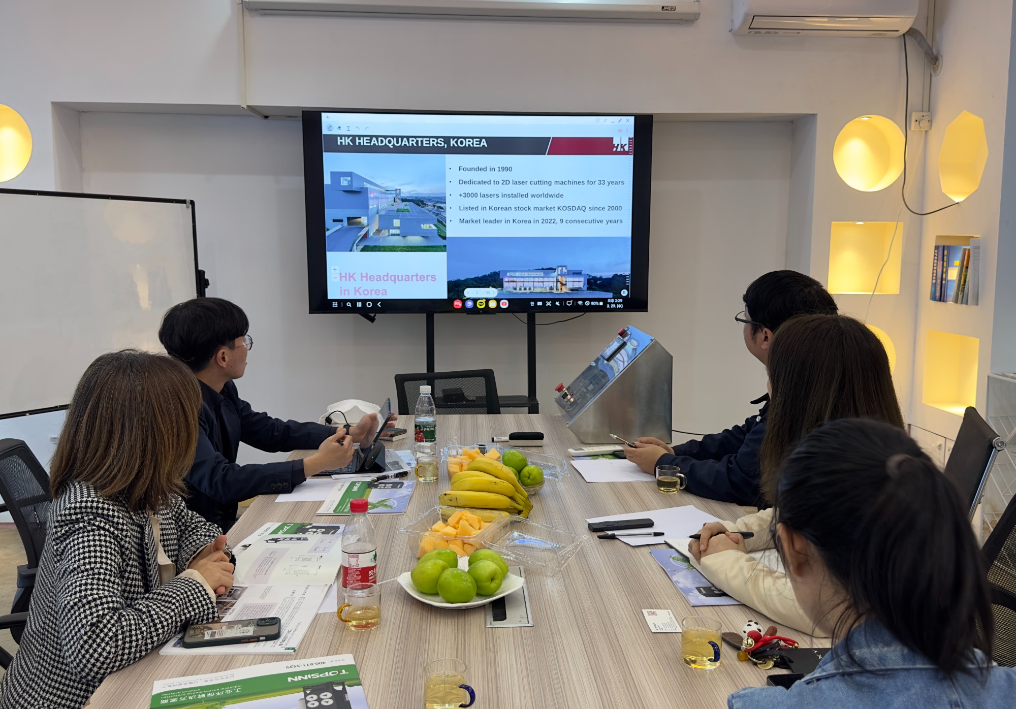 海外客戶到訪公司